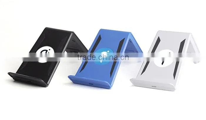3 coils wireless charger holder for pad and smart phone with wireless receiver