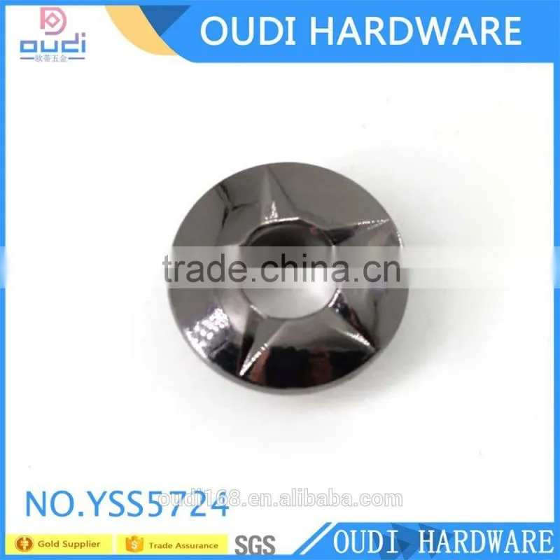 Round shape star style zinc alloy women garment eyelets accessories