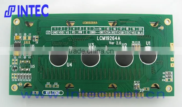 2004 Character LCD Display Module,192x64 Character LCD Display Module,low price LCD display module
