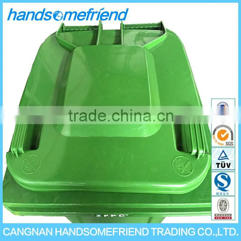 240 liters plastic commercial square garbage can,plastic outdoor garbage bin,plastic garbage bin