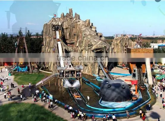 8-boat 32-seat water park surging ahead