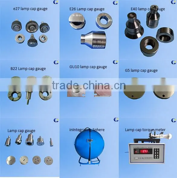 China Supplier Provide E14 E26 E27 E39 Test Plug Gauge For Led Light