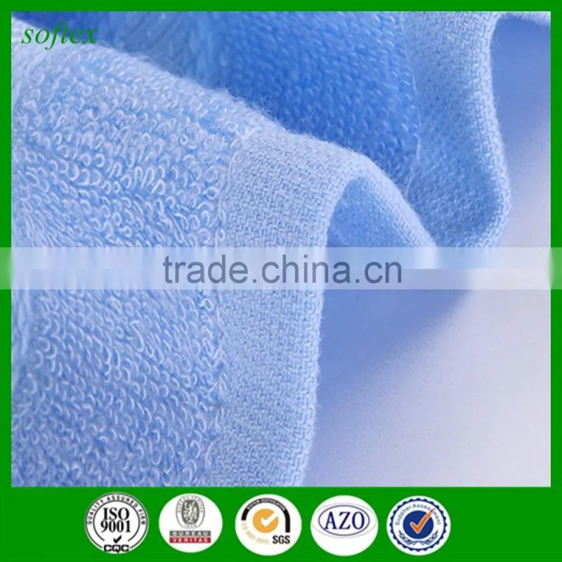 100% Bamboo Fiber Face Hand Square Handkercheif bamboo baby towel washcloth small towel