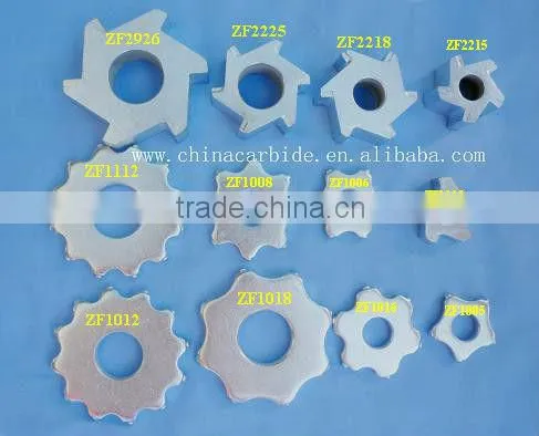 8 teeth Tungsten carbide scarifier cutters in floor preparation