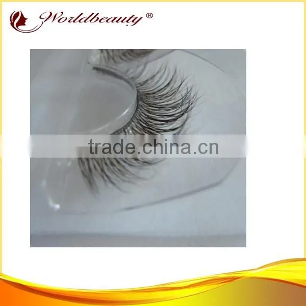 Hot styles Very Luxury 100% Fox Fur Mixed Real Mink Fur Strip Eyelashes