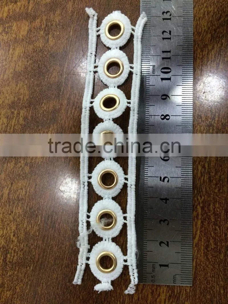 metal brass shoes eyelets and hooks for bag