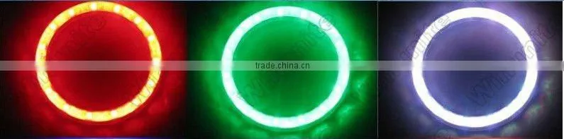 Full Circle RGB auto led ange eye rings 5050smd 80mm 90mm 100mm 110mm 120mm