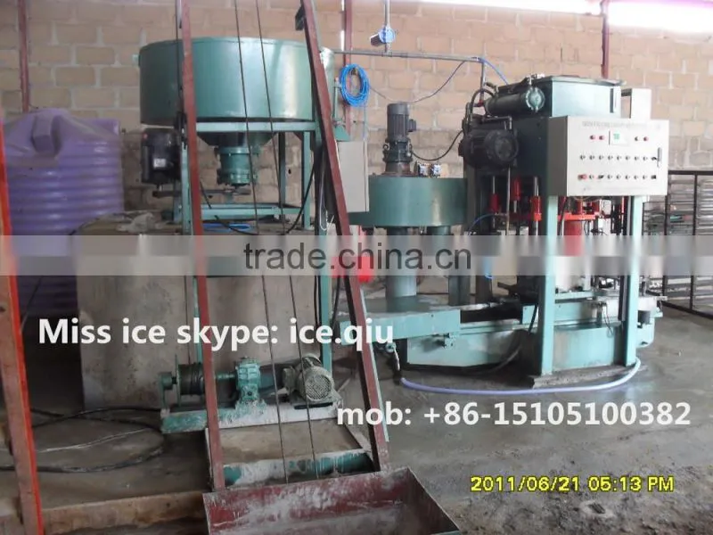 KB-125E/600 automatic concrete floor tile machine