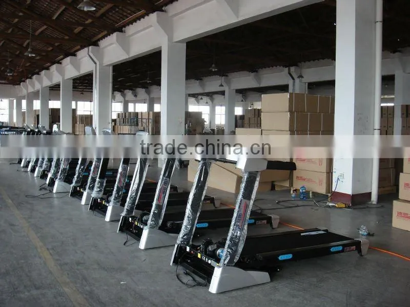 fiting treadmill with 6.5 inch lcd pandel max.speed 20km/h factory directly
