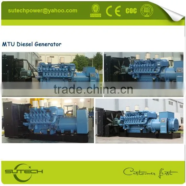 650kva MTU diesel generator with Germany original 12V2000G25 MTU engine