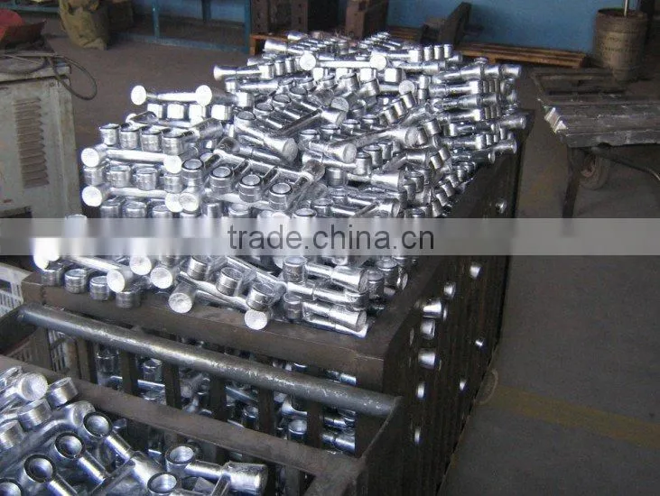 Aluminum alloy stretcher/wheelchair parts