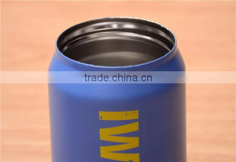 OEM ODM private label water tumbler with straw cola shape bottle subzero water bottle