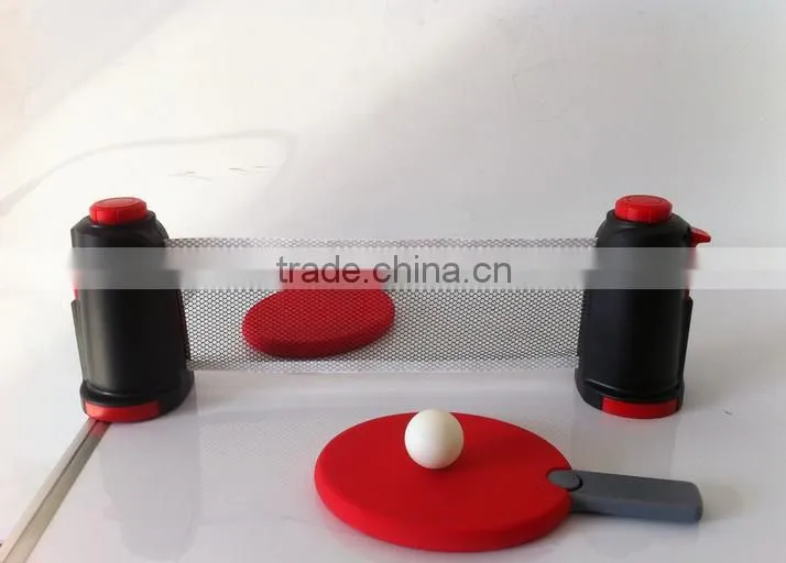foldable table tennis set
