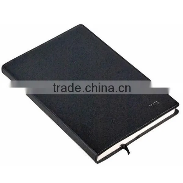2015 new design leather cover notebook
