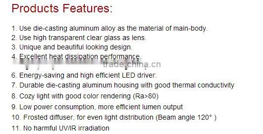 CE approval Dimming cob led downlight Nadway