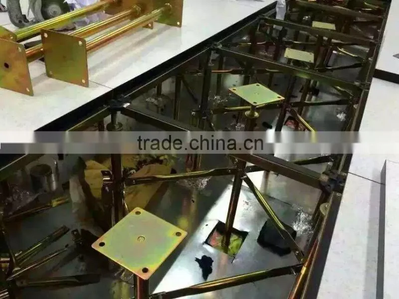 Guangzhou MDF antistatic wood core panel raised floor systems