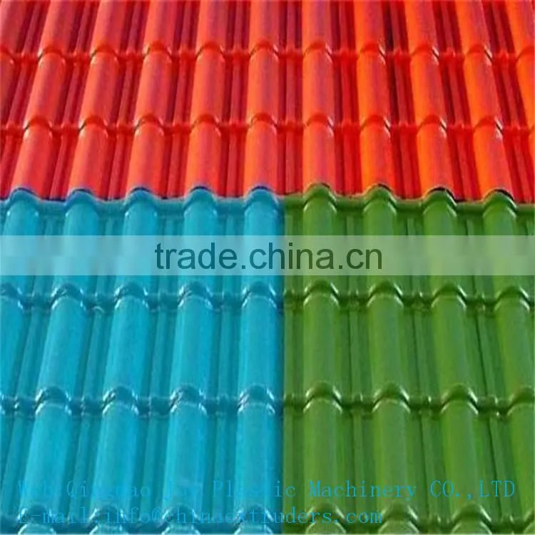 pvc pc Trapezoidal roof production line