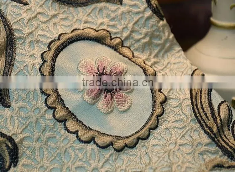 Customize Jacquard Embroidery living room curtain window curtains curtain fabric home decoration