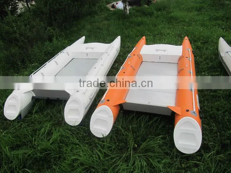 CE high speed catamaran racing inflatable boat