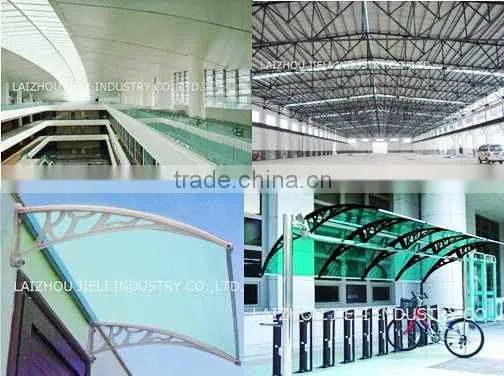 different type of transparent corrugated plastic roofing sheets