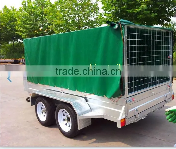 10*5 hot dipped galvanized box trailer