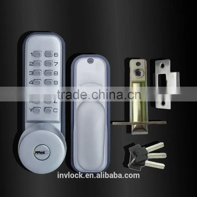 key lock push button door lock Mechanical Code lock combination lock