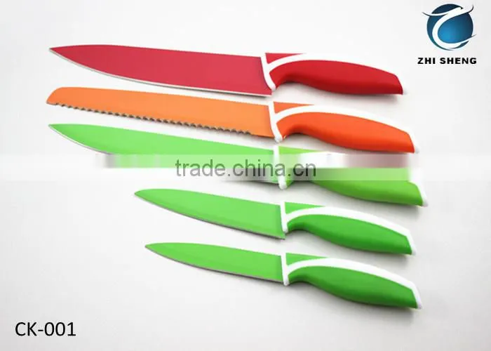 5 PCS Color Kitchen Knife Sets