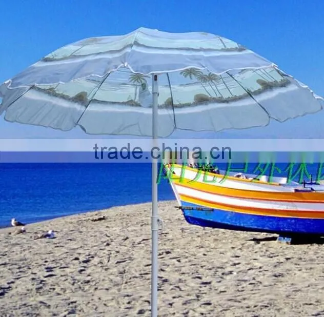 new invention patio parasol zebra patterm beach umbrella with any kind of color