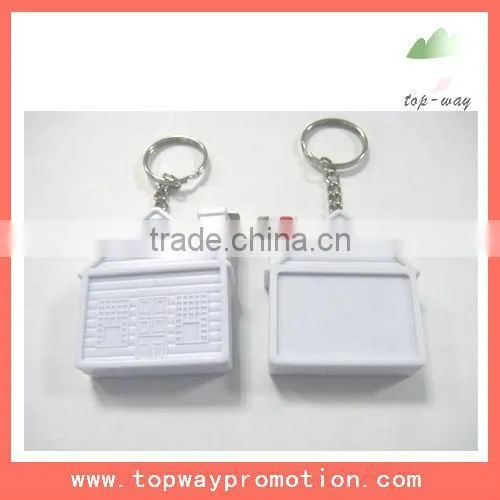 supply all kinds of bone shaped novelty tape measure with keychain