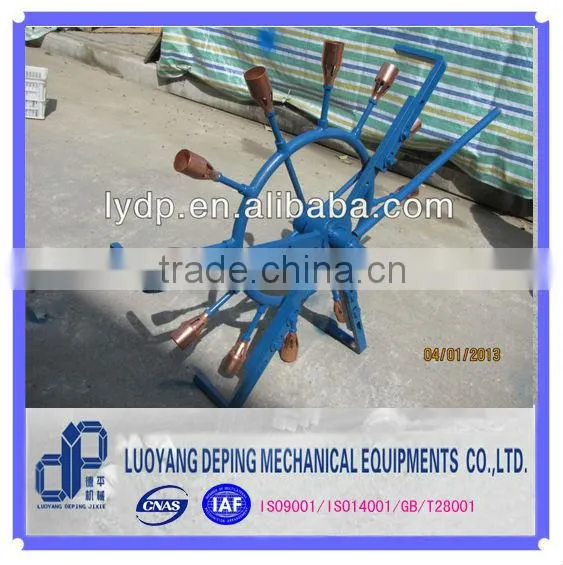 internal pneumatic pipe heater in pipe preheating