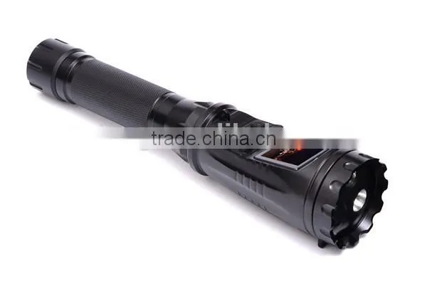 Mini police flashlight IP67 rechargeable LED flashlight