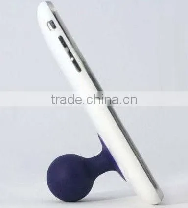 Novelty silicone phone sucker