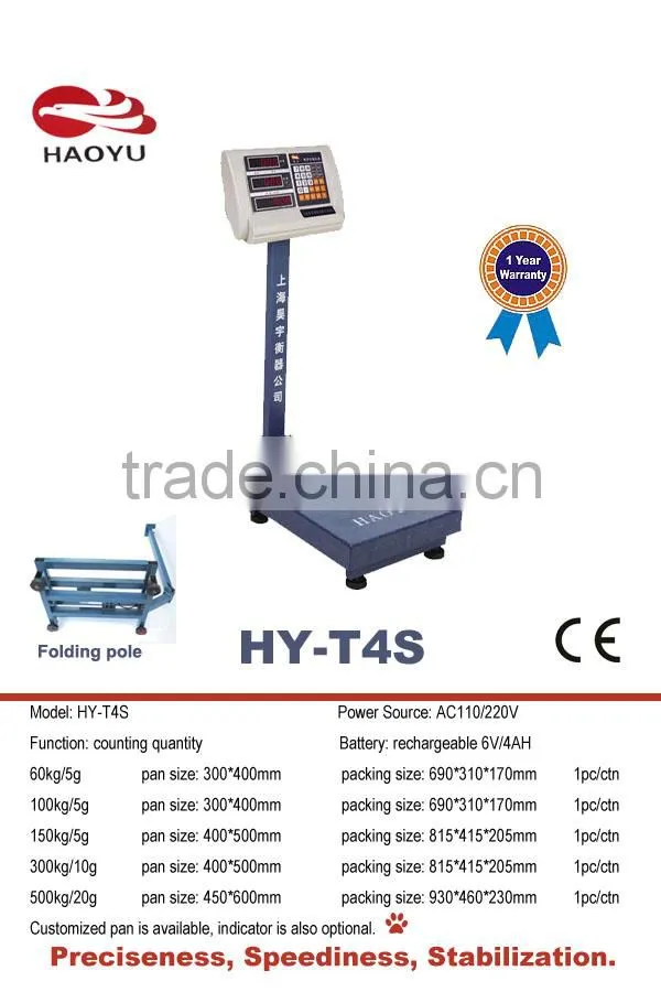 counting platform scales TCS electronic platform scale