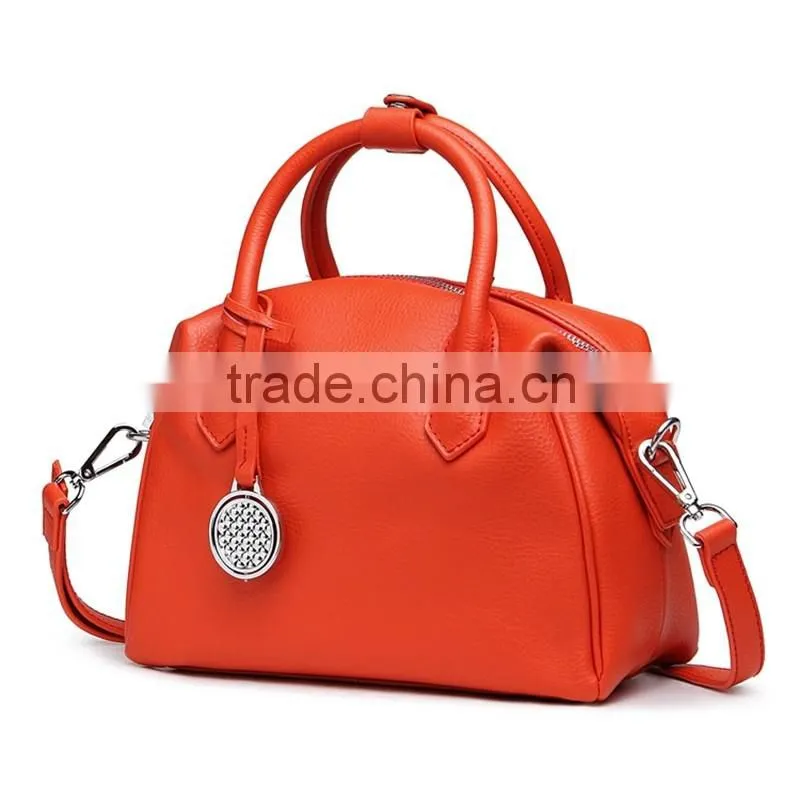 Popular style ladies leather shoulder bag china supplier online shopping