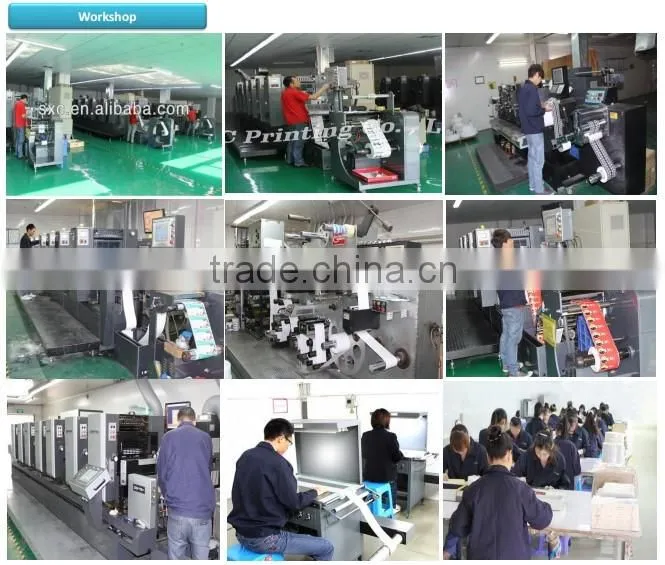 PVC shrink label for products packaging and labeling, PVC shrink sleeve label