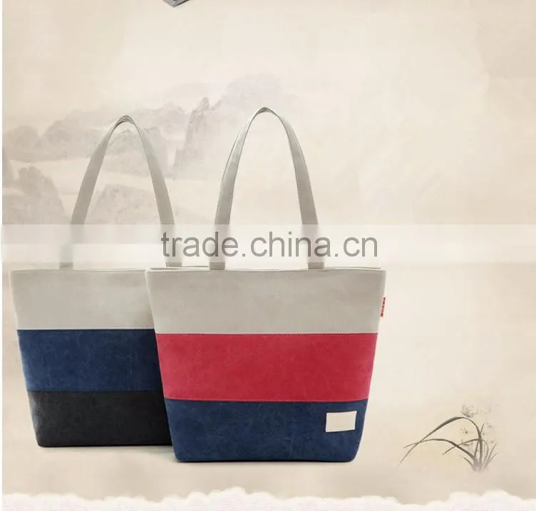 Cheap fashion beach bag canvas bag