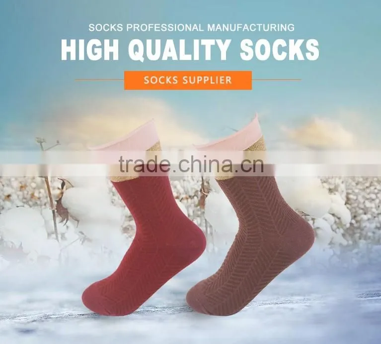 lady 200N fashion socks with lurex strip under the cuff sock