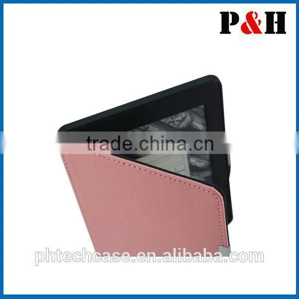 2014 amazon kindle paperwhite case , original kindle paperwhite cover leather case