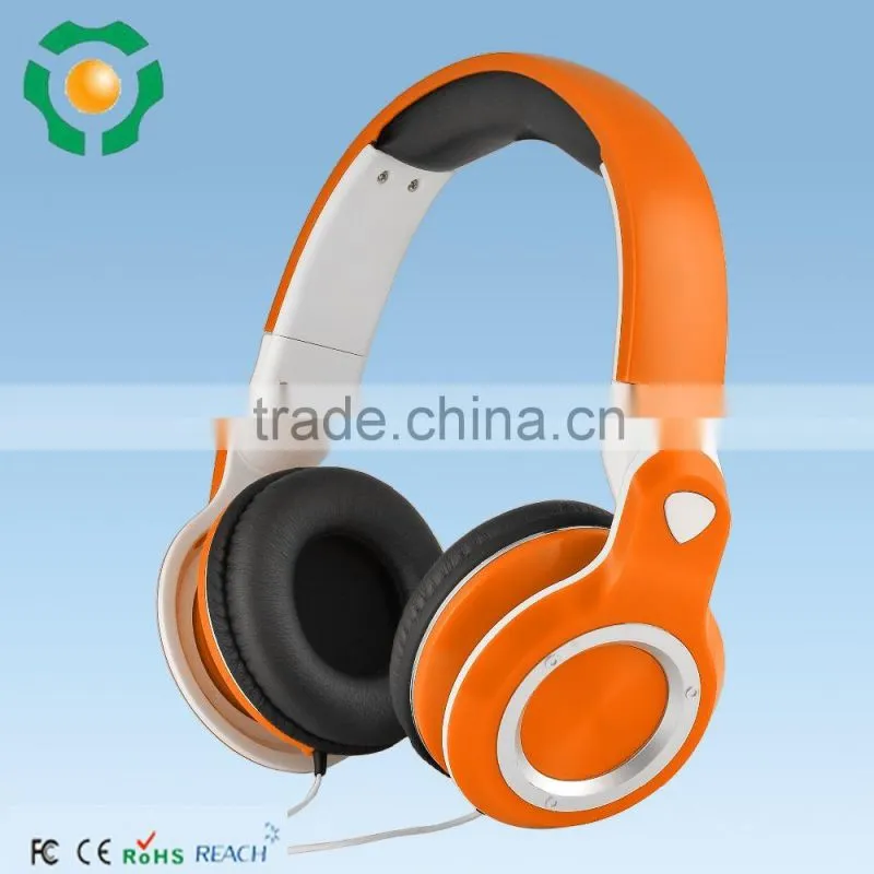 New Mold Over Head Headphone, Stereo Colorful Headphones
