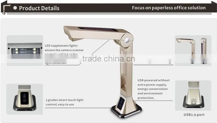 Handheld computer scanner USB powered 3MP economical model