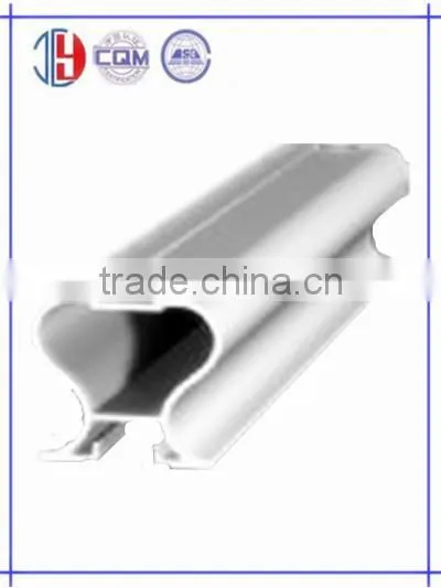 Purple Side Stile Aluminium Profile For Wardrobe Sliding Door
