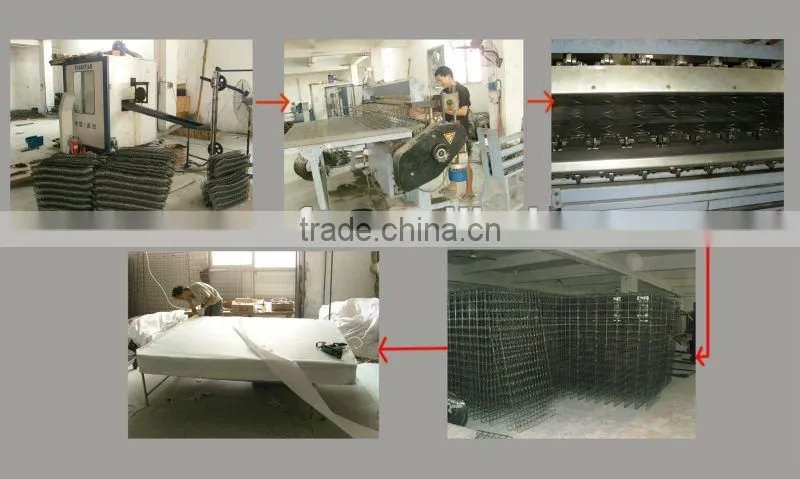 king size bonnel spring mattress AR619