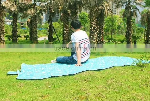Outdoor Waterproof Beach Camping Picnic Moistureproof Aluminum film Mat Blanket