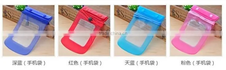 dry bag pouch waterproof cell phone case for iphone 5 made in China