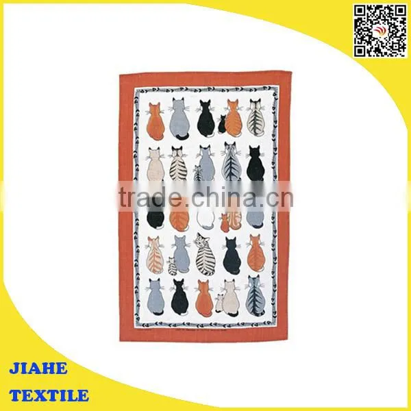 100% cotton plain white tea towels wholesale plain white cotton tea towel
