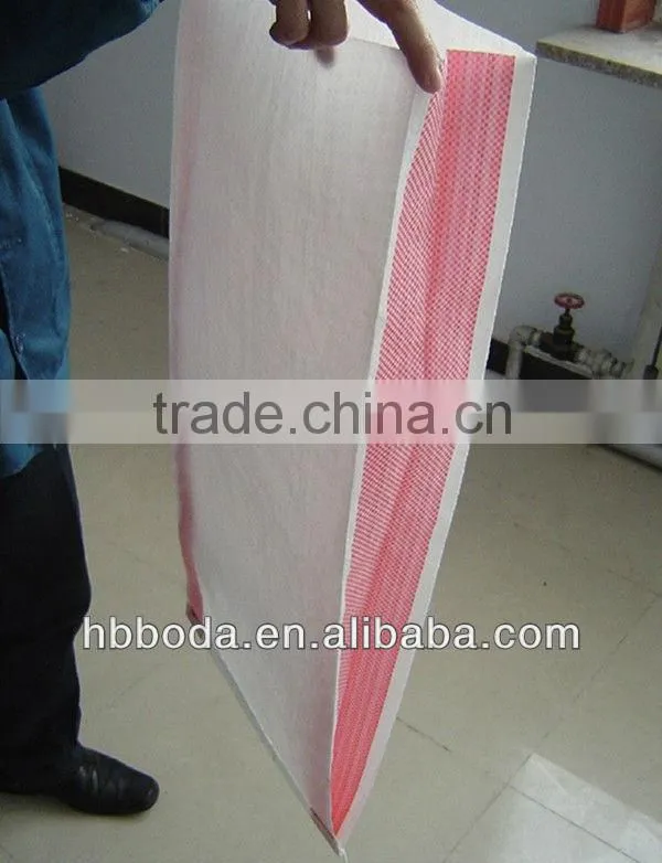load for 50 KG rice pp woven laminated bag