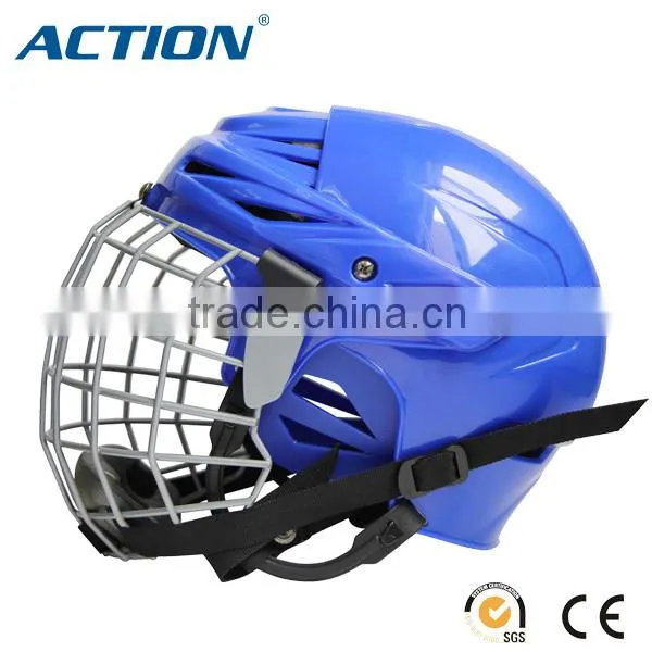 Ice hockey helmet with dust mask Safety Helmet ABS helmets