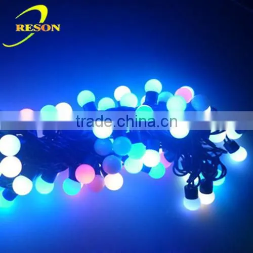 cotton ball string lights/led string lights/led holiday lights led ball string light