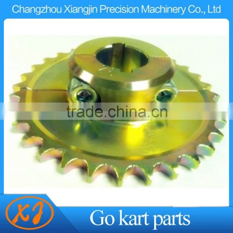 CNC Machining Chain Wheel 428 Pitch Aluminum Kart Sprocket