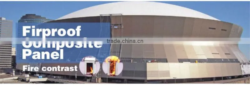 Aluminum composite A2 fireproof panel
